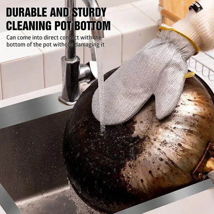 Water Proof Non-Scratch Dish Washing Wire Gloves