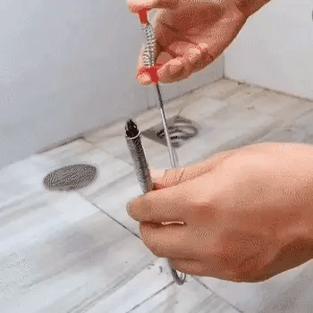 Spring Pipe Dredging Remover Tools & Drain Cleaner Sticks