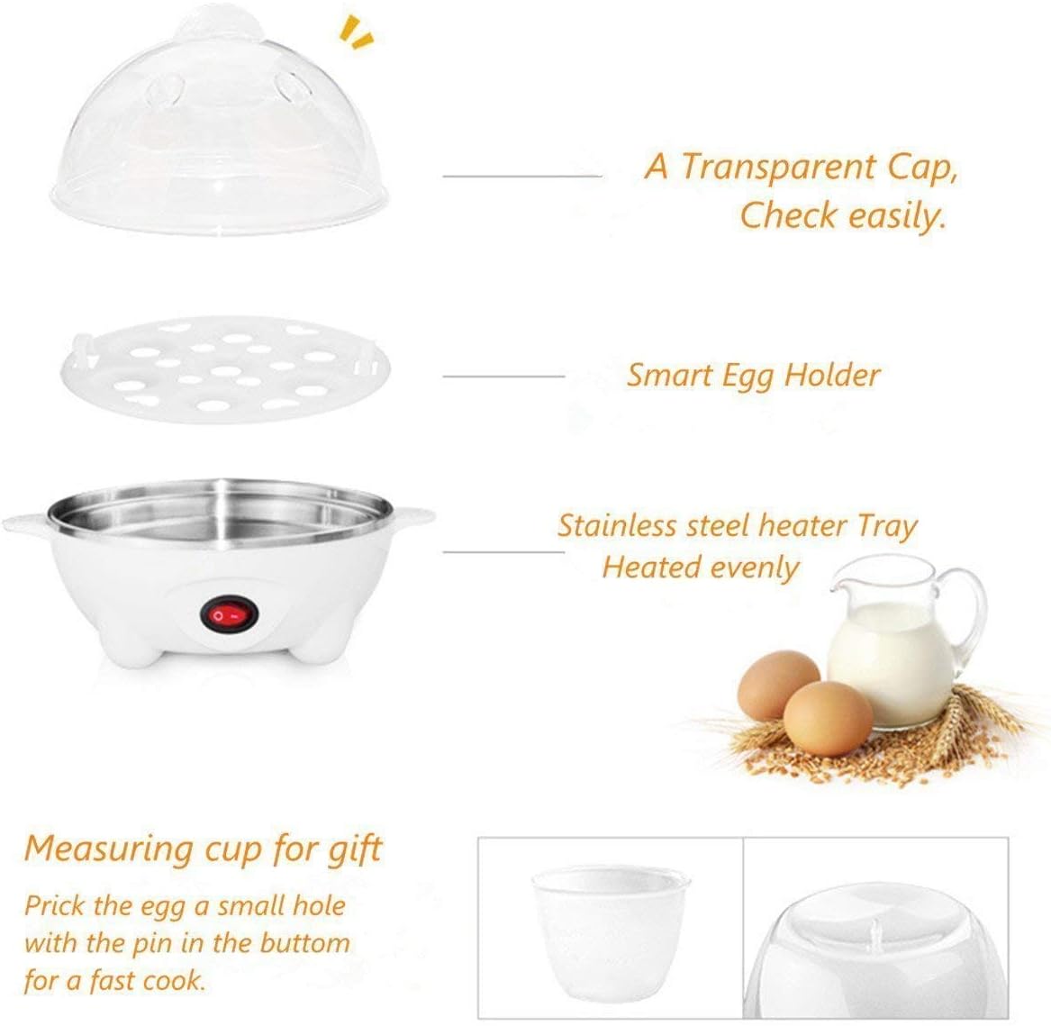 Egg Steamer and steamer