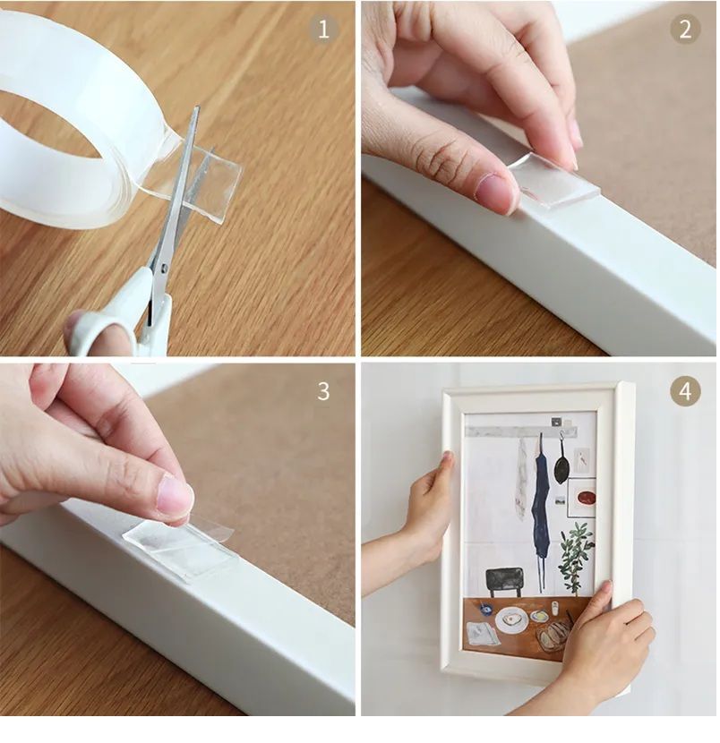 Nano Tape 3 Meter - transparent Ivy Grip Double sides