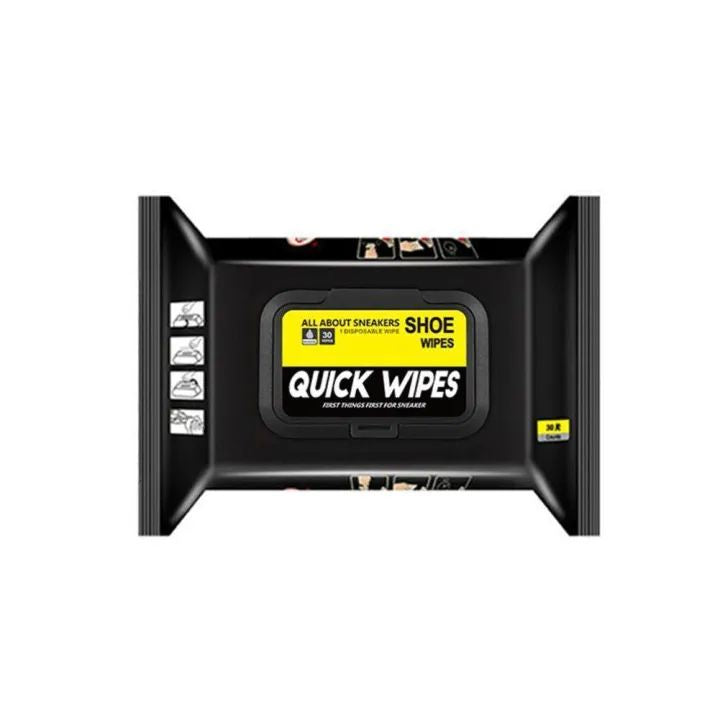 shoe cleaning pads wet wipes remove dirt